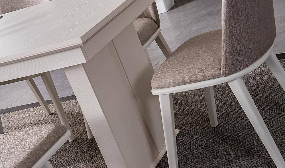 Montana Dining Table Set - Moonstone