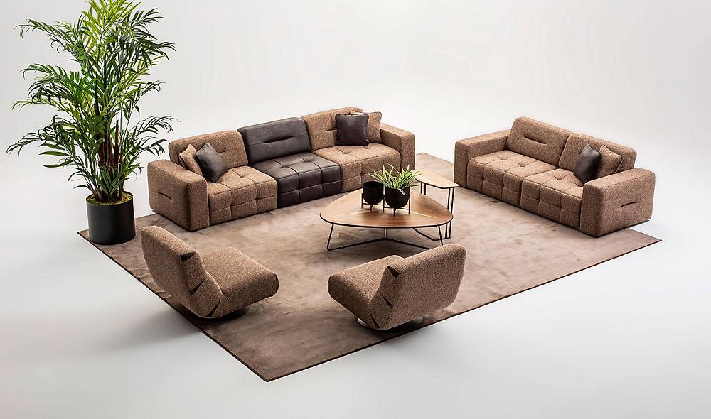 Mocha Sofa Set