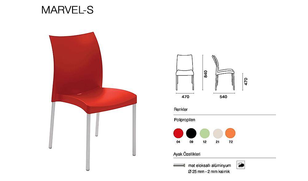 Marvel-S Chair 2 Piece