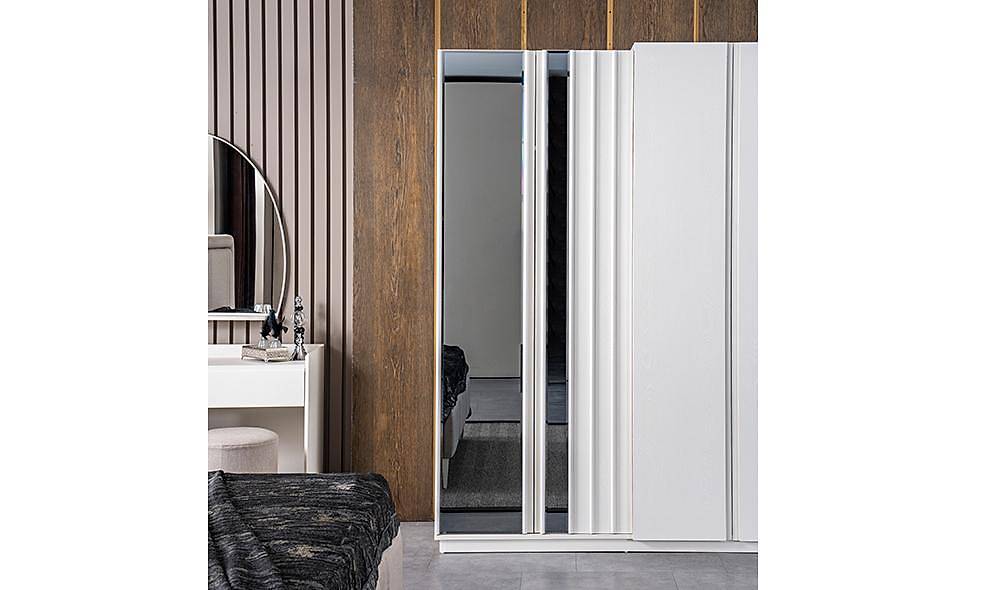 Montana 6 Door Wardrobe - Moonstone