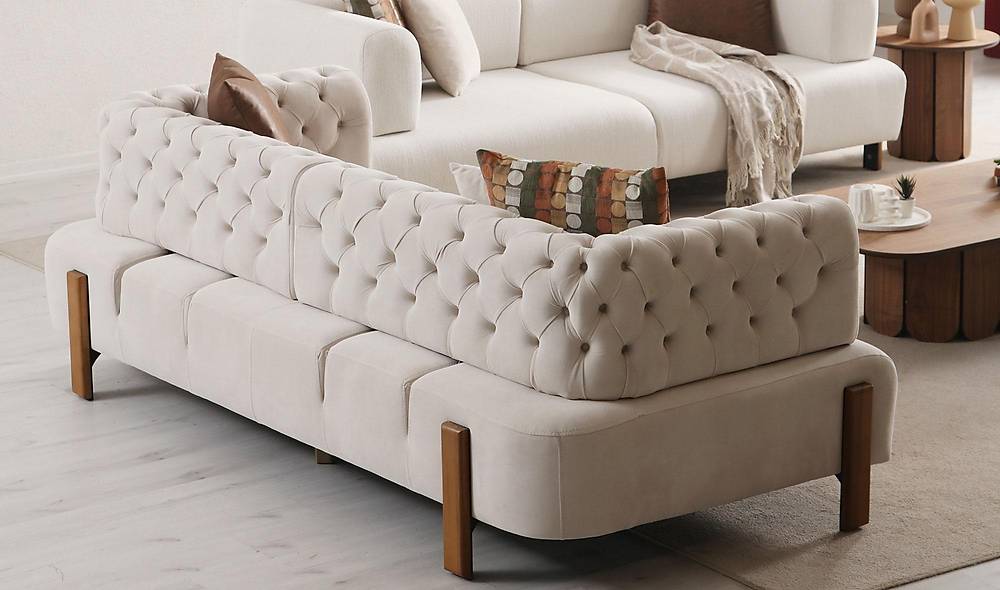 Nesta Sofa Set - Bed - Wooden Leg