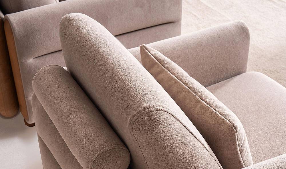 George Sofa Set - Oak