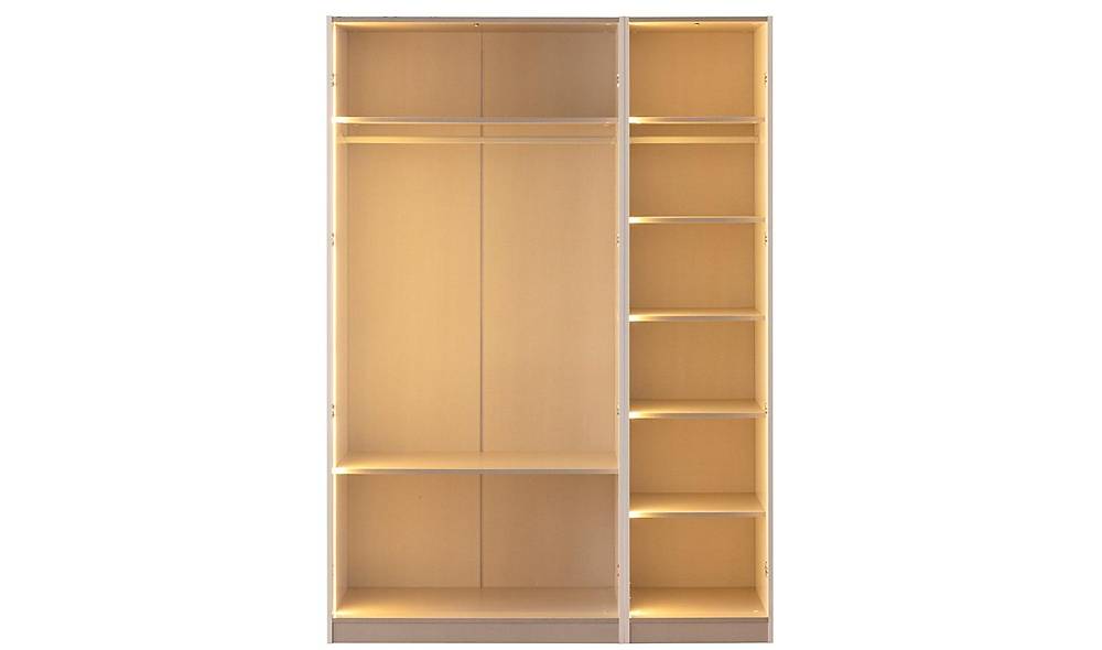 Merry 3 Door Wardrobe - Hanger