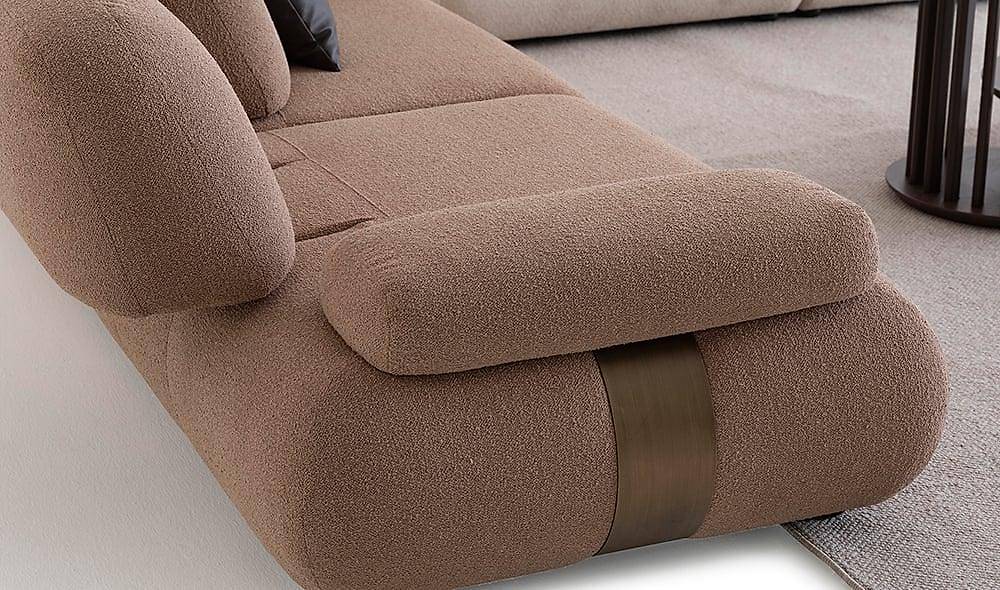 Beal Sofa Set - Brown