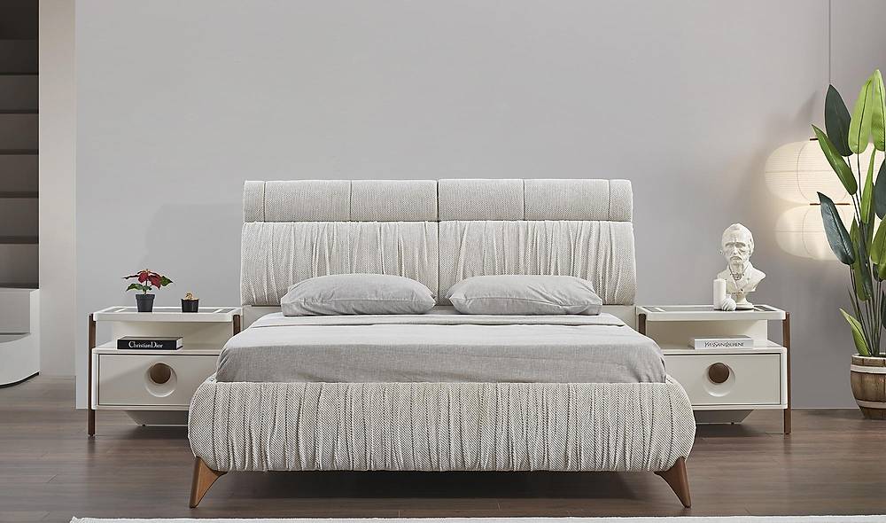 Vita Base Bedstead and Headboard