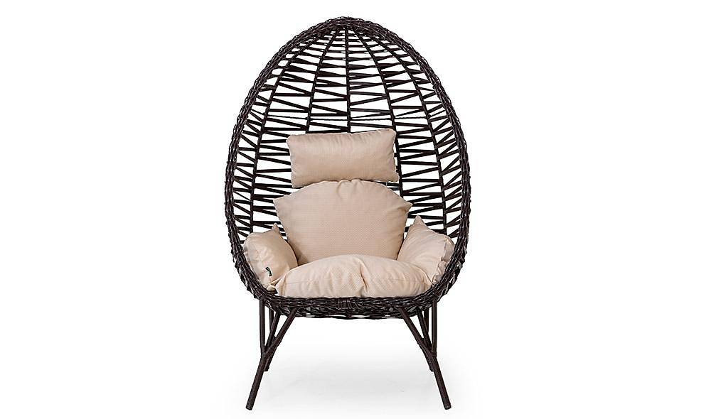 Holiday Single Garden Sofa - Brown