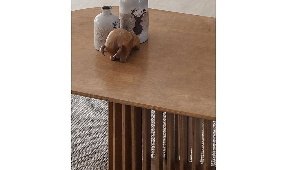 Netha Dining Table Set - Walnut