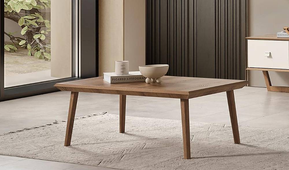 Naturel Tv Unit - With Fireplace