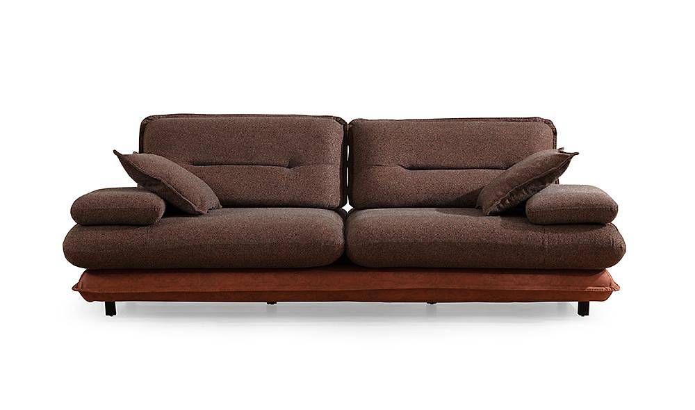Modena Sofa Set - Brown Cinnamon