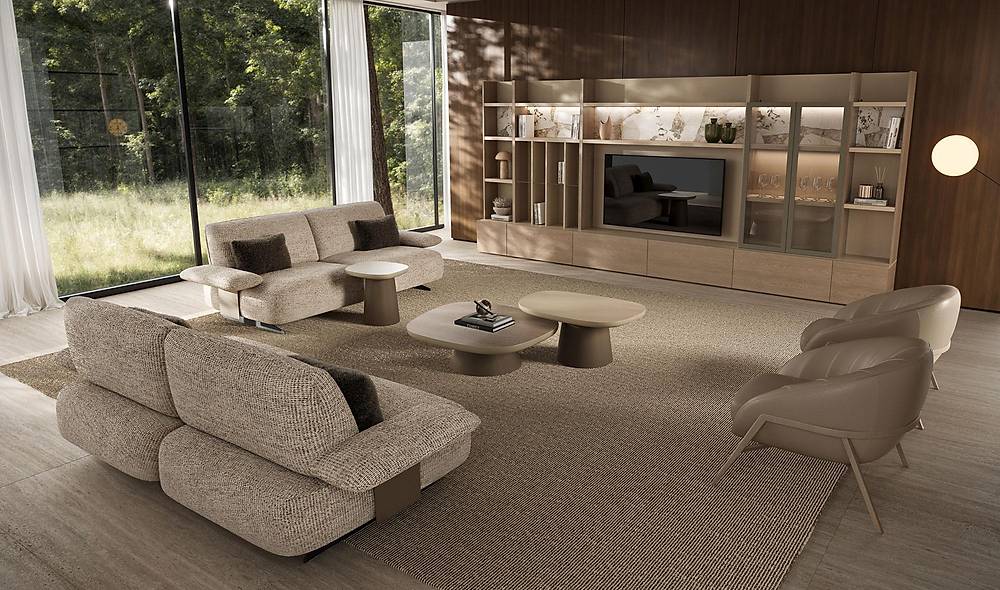 Divano Sofa Set With Corner