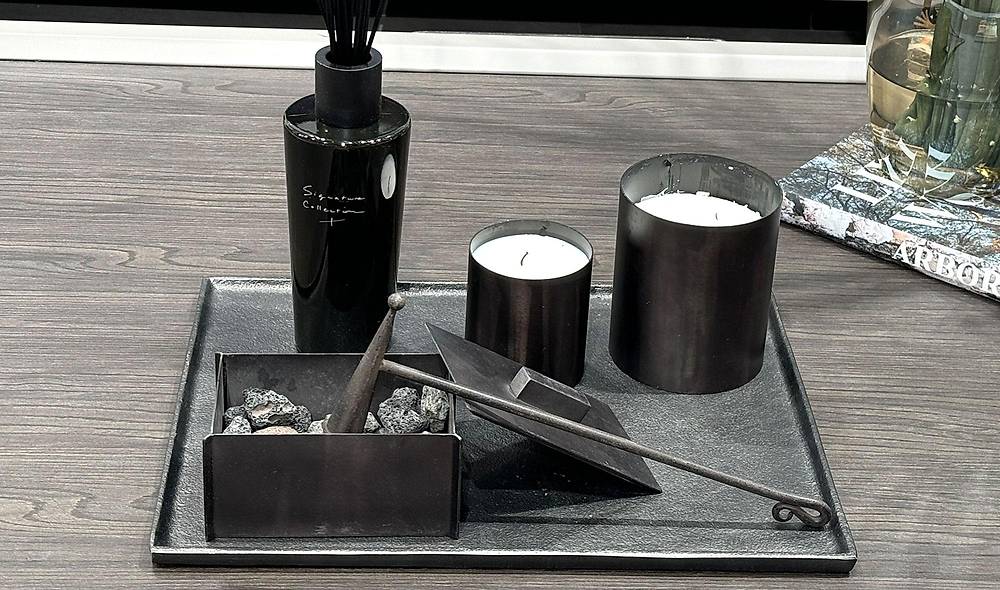 Metal Scented Candle