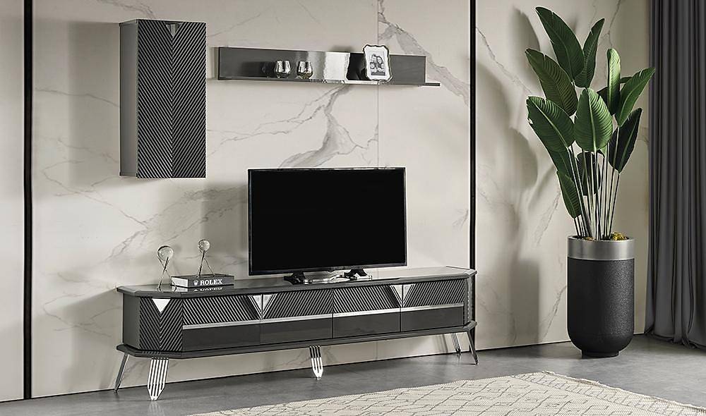 Suave Anthracite Tv Unit