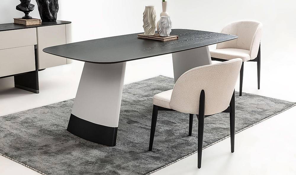Penora Dining Room - Gray - Black