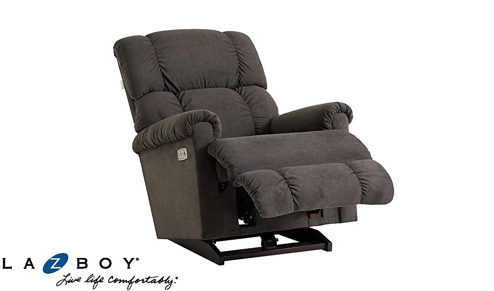 La-Z-Boy Pinnacle I-Hallendale Electric Recliner - Charcoal