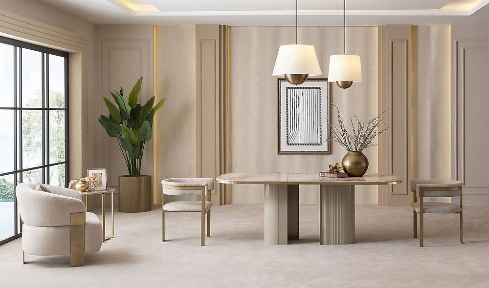 Laura Dining Table Set