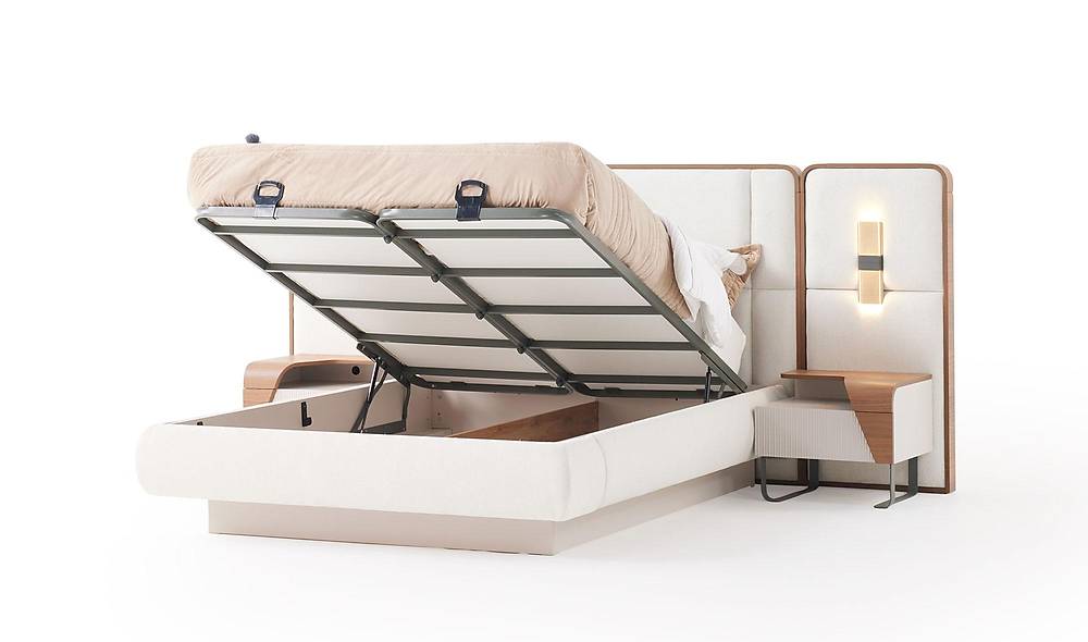 Fox Bedroom with Base - Corner Wardrobe