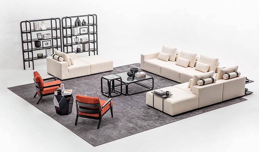 Frigo Corner Set With Bergere