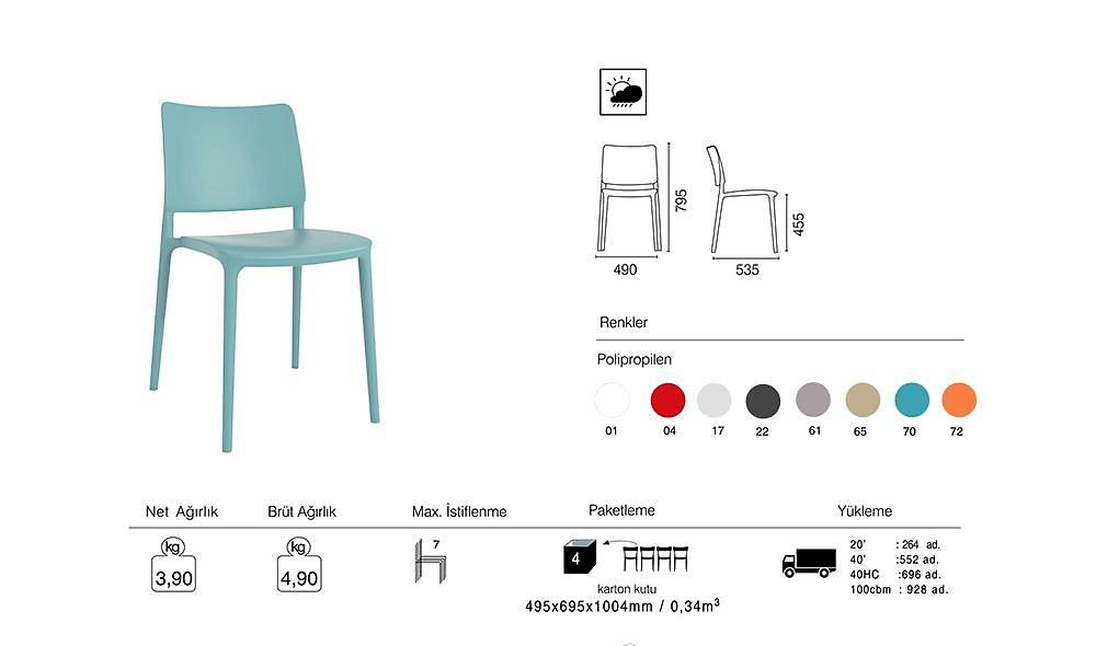 Joy-S Chair 2 Piece