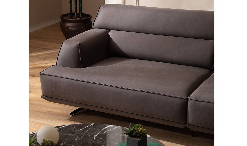 Marsala Sofa Set - Black