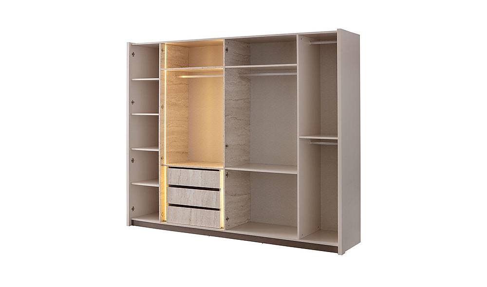 Lacy 6 Door Wardrobe