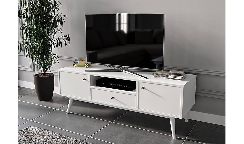 Carmine White Tv Stand