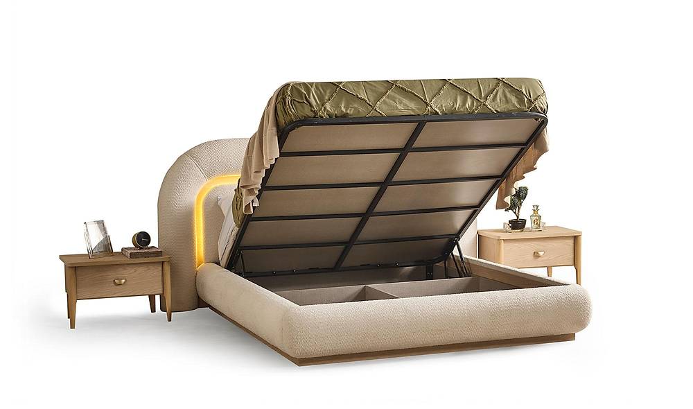 Lotus Bedstead and Headboard