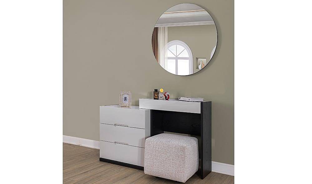 Elika Bedroom with Base - Corner Wardrobe