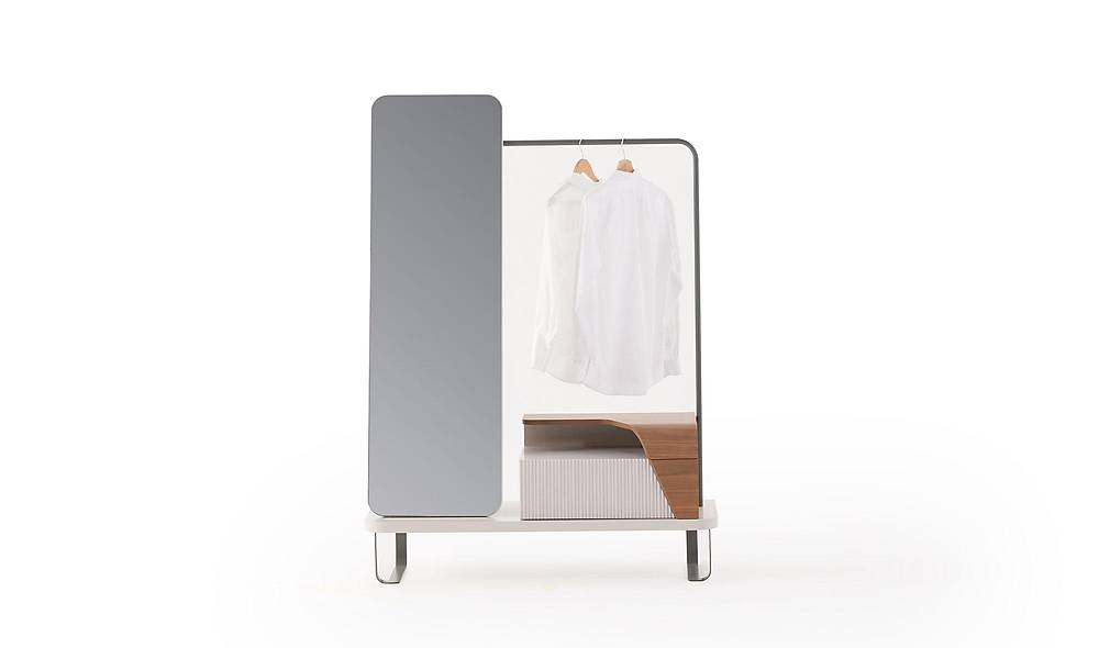 Fox Bedroom with Base - Corner Wardrobe