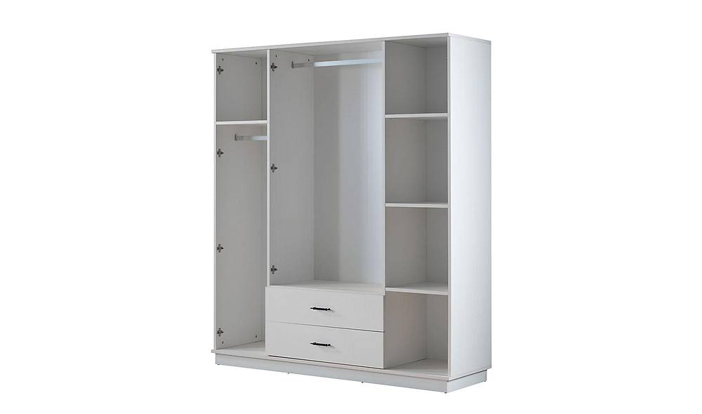 Craft Wardrobe - 4 Door - White