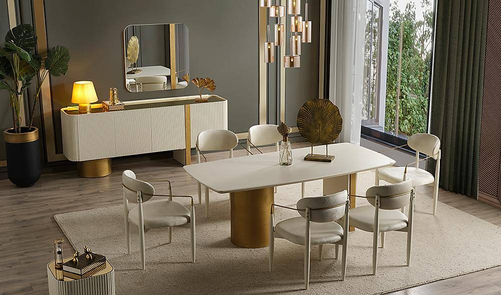Baroc Dining Room - Gold
