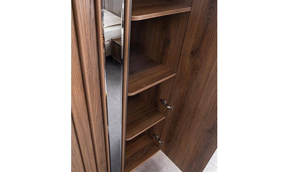 Montana 6 Door Wardrobe - Walnut
