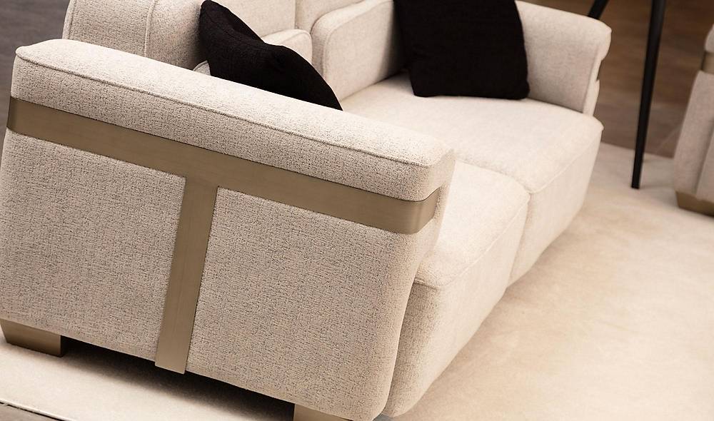 Lanika Sofa Set - Cream