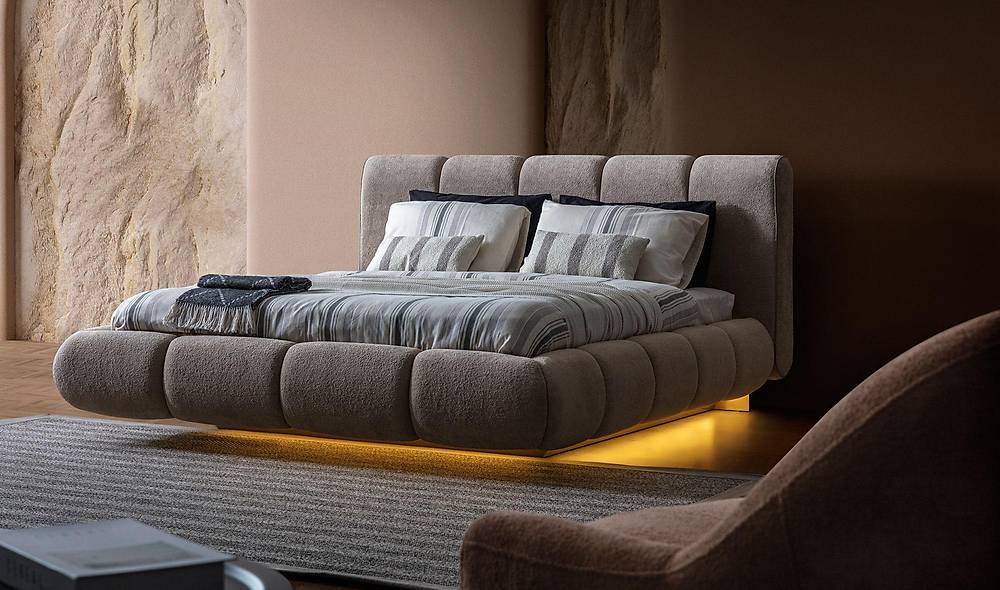 Volare Base Bedstead and Headboard