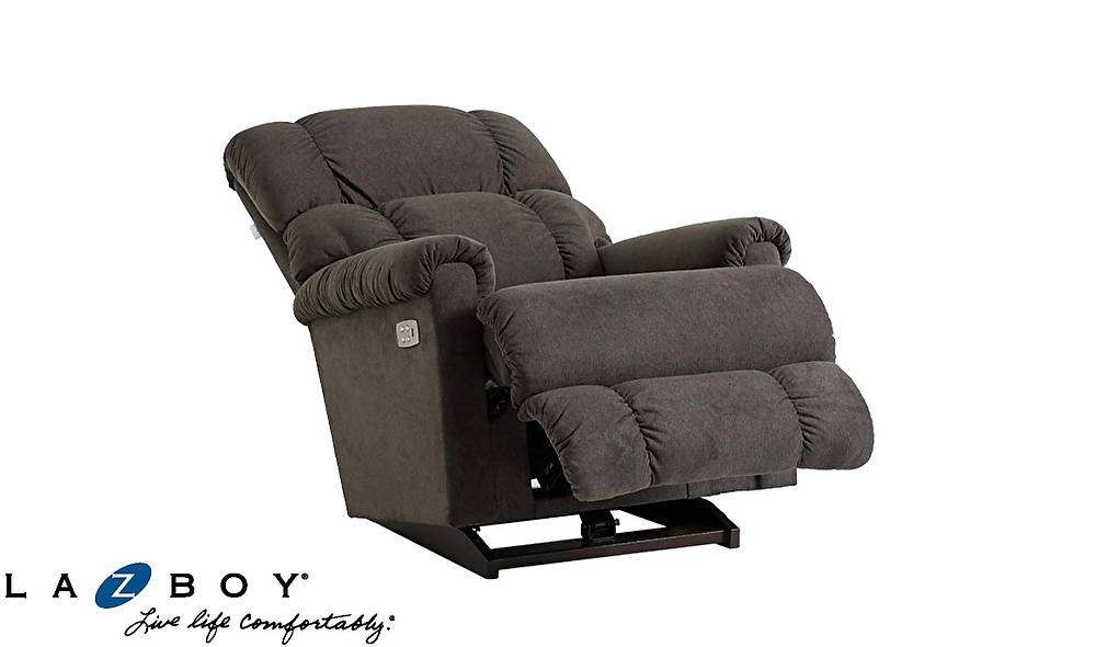 La-Z-Boy Pinnacle I-Hallendale Electric Recliner - Charcoal