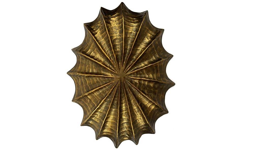 Antique Gold Oval Wall Decor