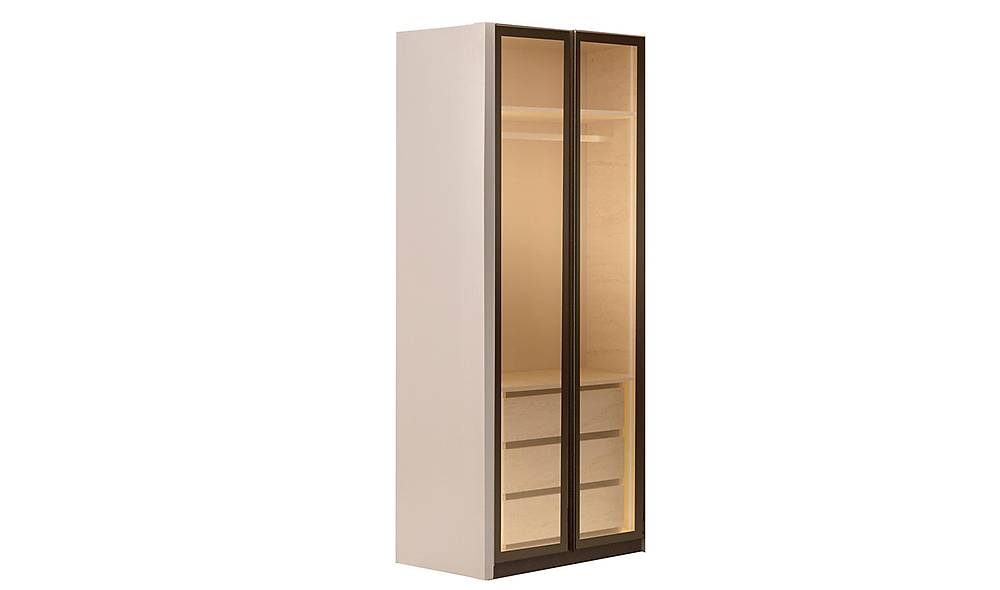 Lacy 2 Door Drawer Wardrobe - Opportunity Product