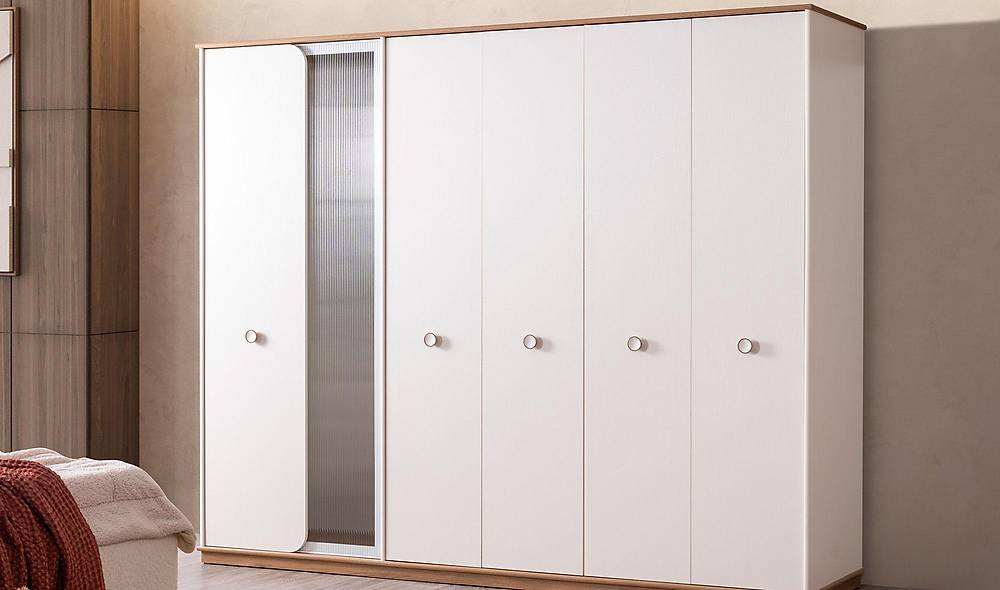 Flora 6 Door Wardrobe