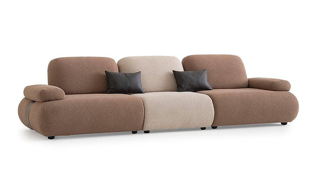 Beal Sofa Set - Brown