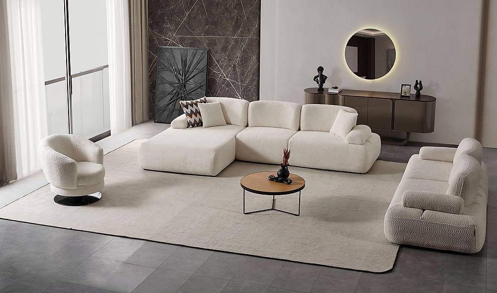 Motya Sofa Set - With Corner