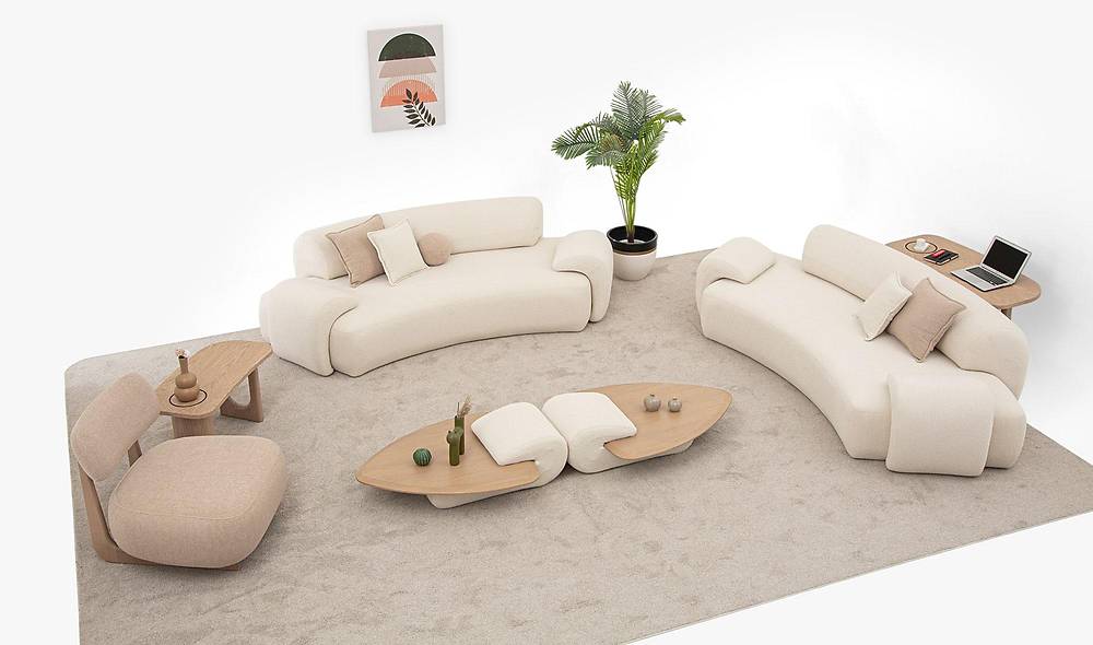 Flap Sofa Set