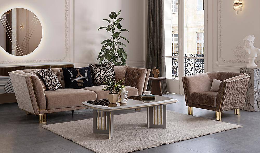 Silvia Luxury Sofa Set