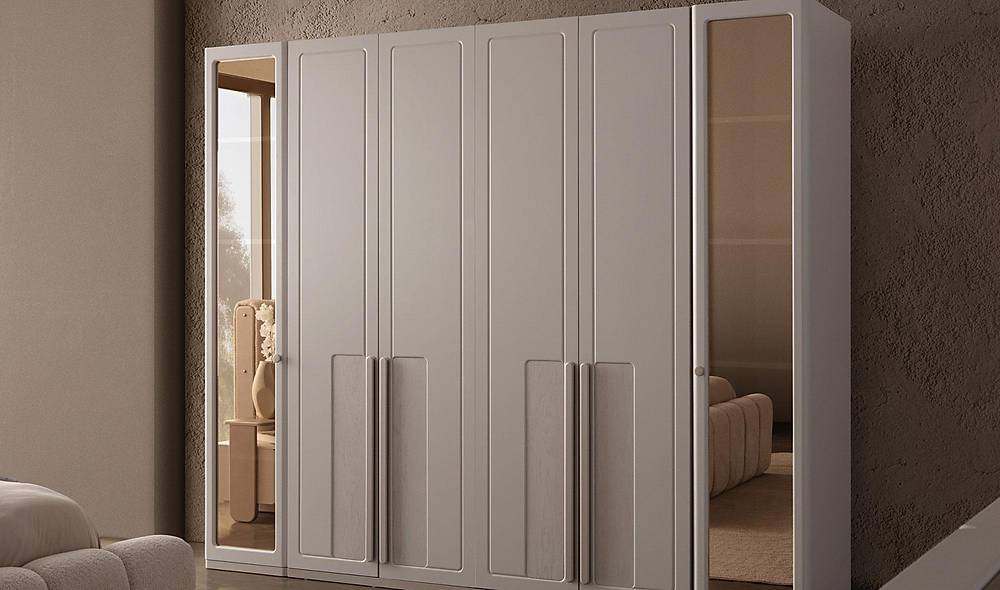 Padolya 6 Door Wardrobe