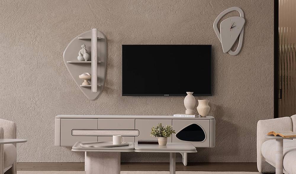 Jacob Tv Unit - Beige
