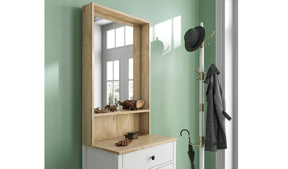 Ailso Coat Rack - Drawers