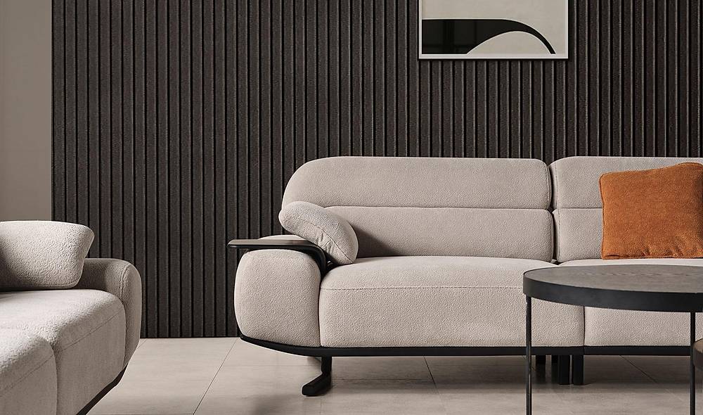 Aldo Sofa Set - Black