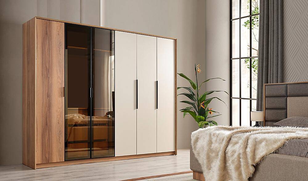 Antalya 6 Door Wardrobe