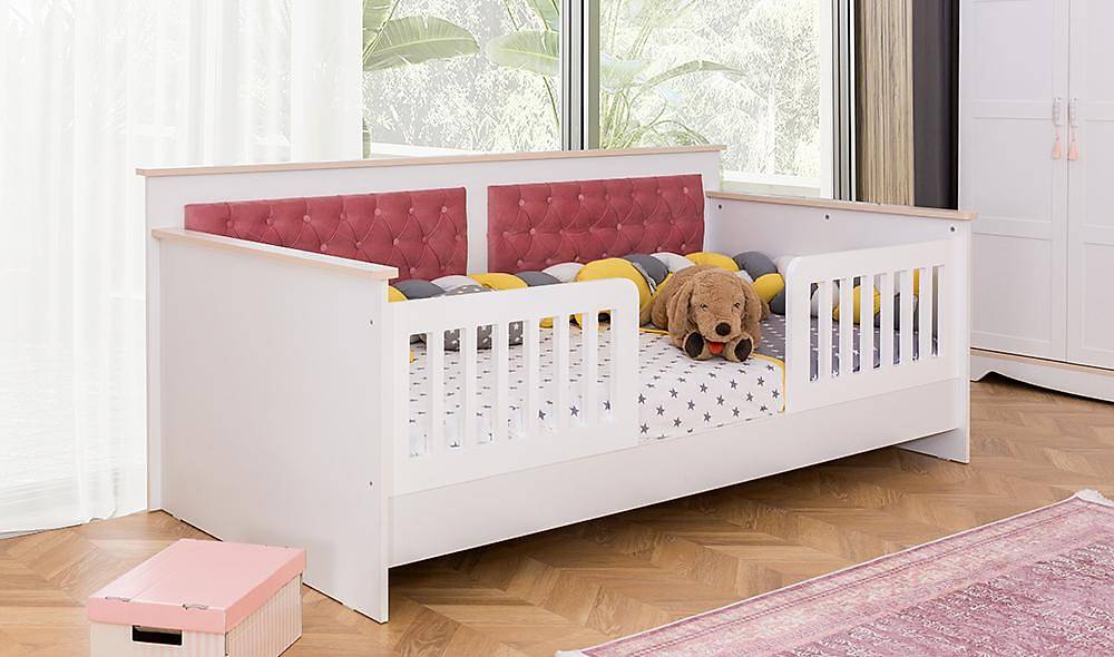 Pink Cot Bed