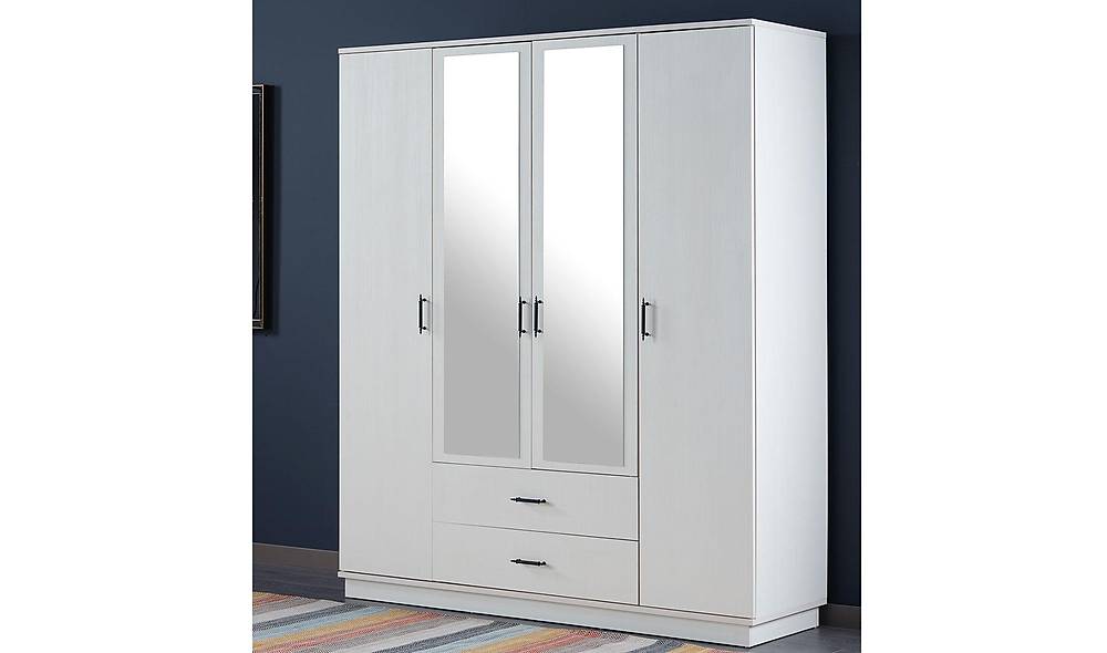Craft Wardrobe - 4 Door - White