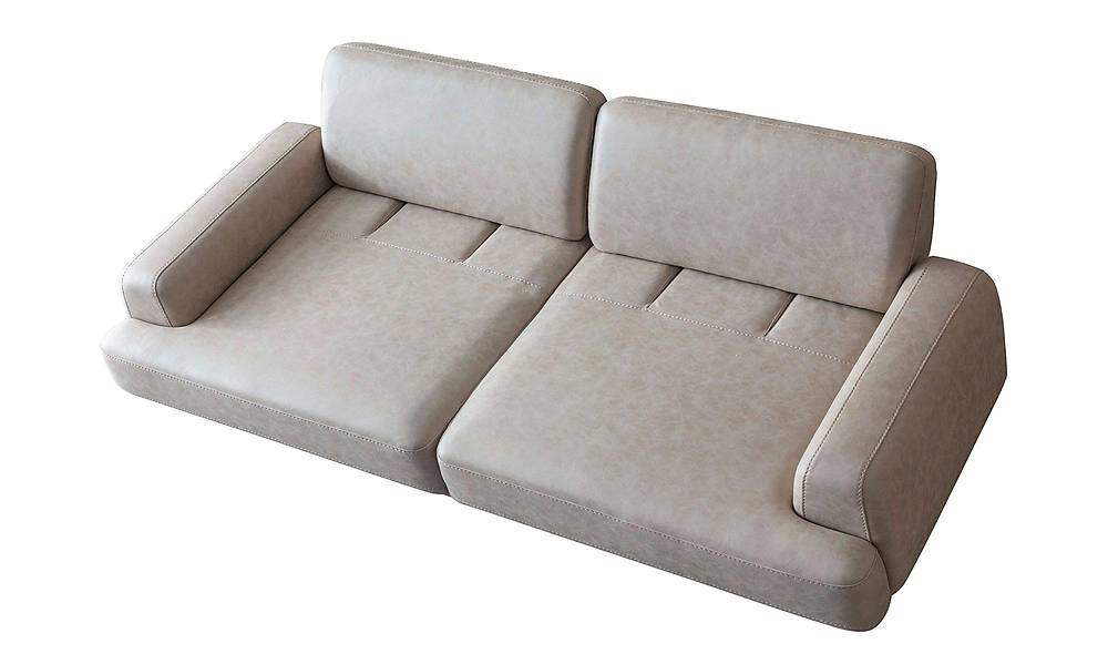 Linz Sofa - Orange - Cream