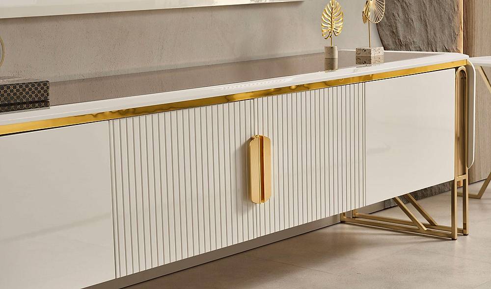 Misis Tv Unit - Ecru